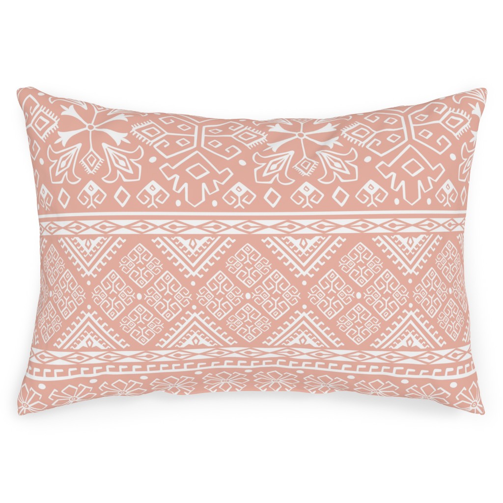 Grand Bazaar Blush Pink Outdoor Pillow Shutterfly