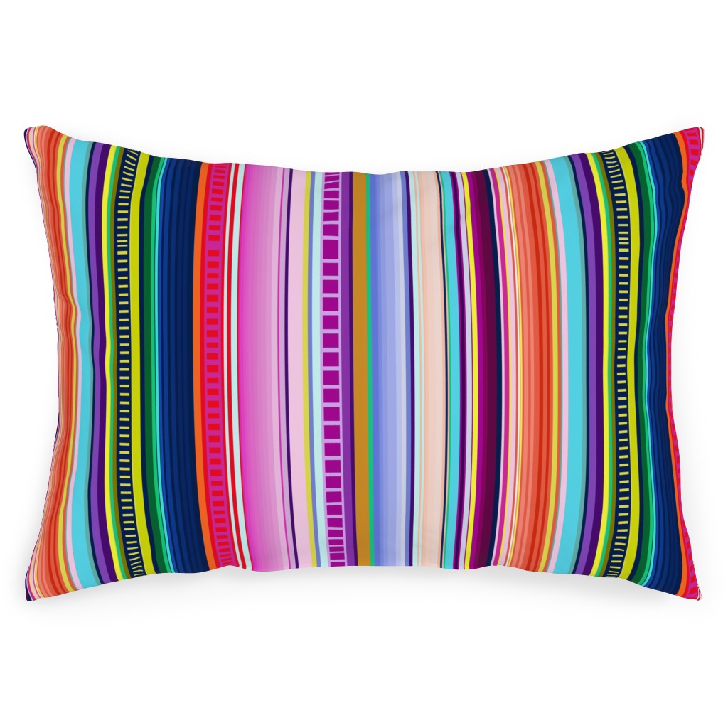 Mexican Serape Multi Outdoor Pillow Shutterfly