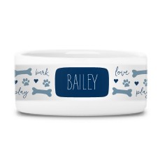 personalized dog dishes