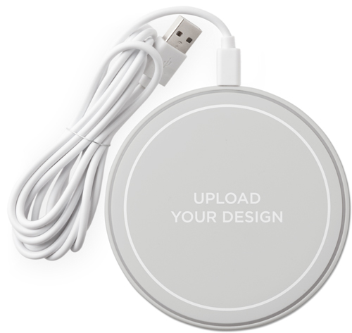 Upload Your Own Design Wireless Phone Charger, Multicolor