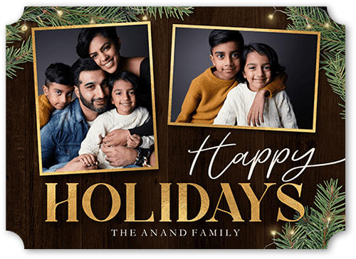 Holiday Cards With Photo Insert