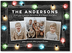 little lights holiday card