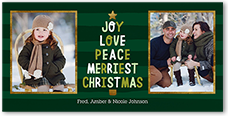 Two Photo Holiday Cards | Shutterfly