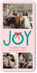 big starry joy holiday card