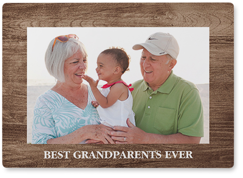 Countryside Photo Tile, Metal, 5x7, Brown, brown