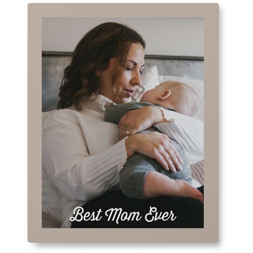 Gallery of One Border Photo Tile, Metal, 8x10, Multicolor, multi