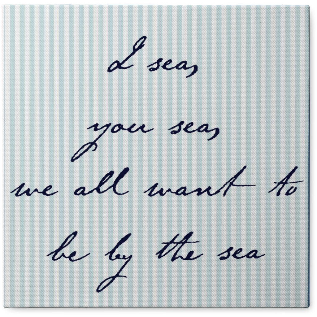 I Sea You Sea Photo Tile | Shutterfly