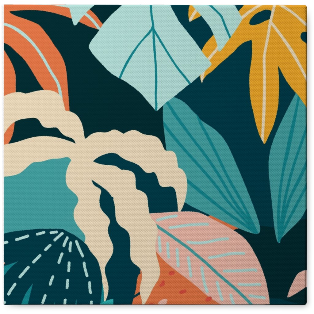 Colors of the Jungle - Multi Photo Tile, Canvas, 8x8, Multicolor