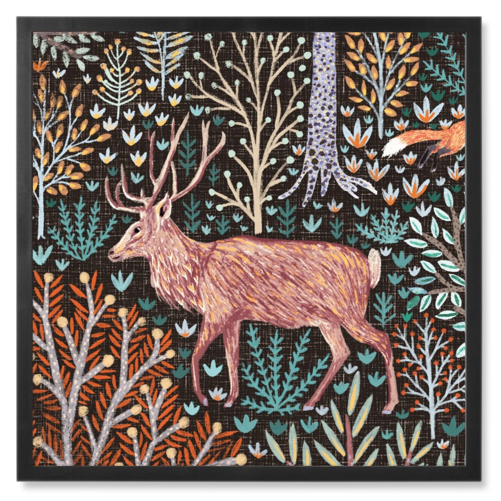 Fall Forest Animals - Multi Photo Tile | Shutterfly