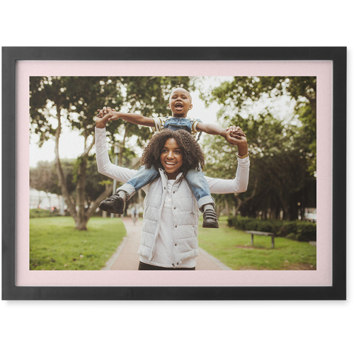 All Around Frame Photo Tile, Black, Framed, 5x7, Multicolor, multi