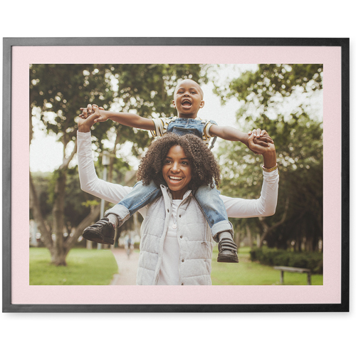 All Around Frame Photo Tile, Black, Framed, 11x14, Multicolor