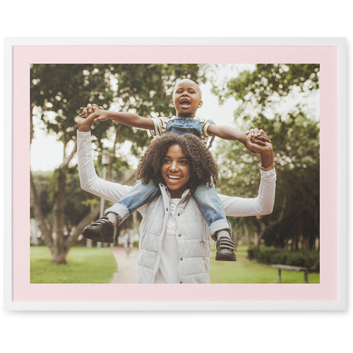 All Around Frame Photo Tile, White, Framed, 11x14, Multicolor, multi