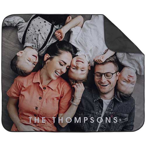 Photo Gallery Picnic Blanket, Multicolor, multi