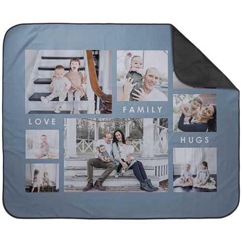 Gallery of Eight Picnic Blanket, Multicolor, multi