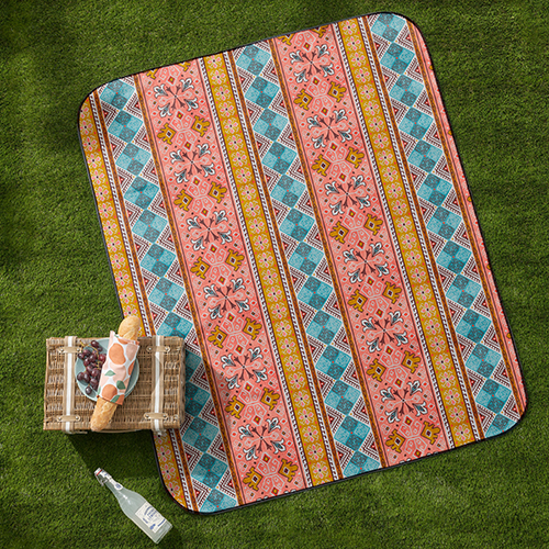 Arrow Stripes Mud Cloth Modern Picnic Blanket Shutterfly