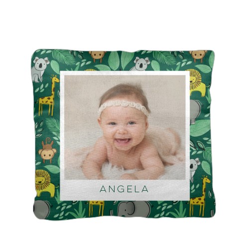Baby Animal Stripe Pillow Custom Pillows Home Decor Shutterfly