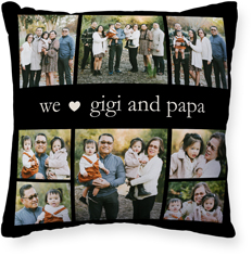 we heart montage pillow
