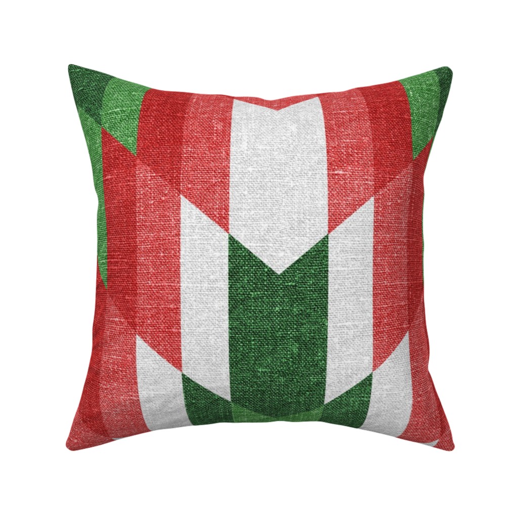 Green And Red Pillows