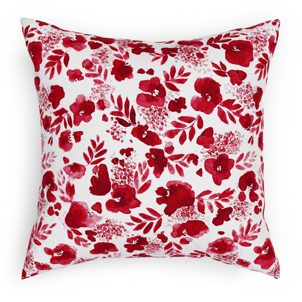 Red Outdoor Pillows