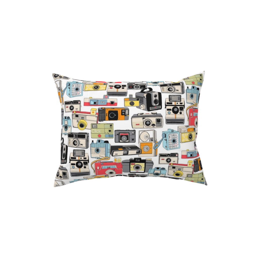 Make It Snappy Pillow, Woven, Black, 12x16, Single Sided, Multicolor, White