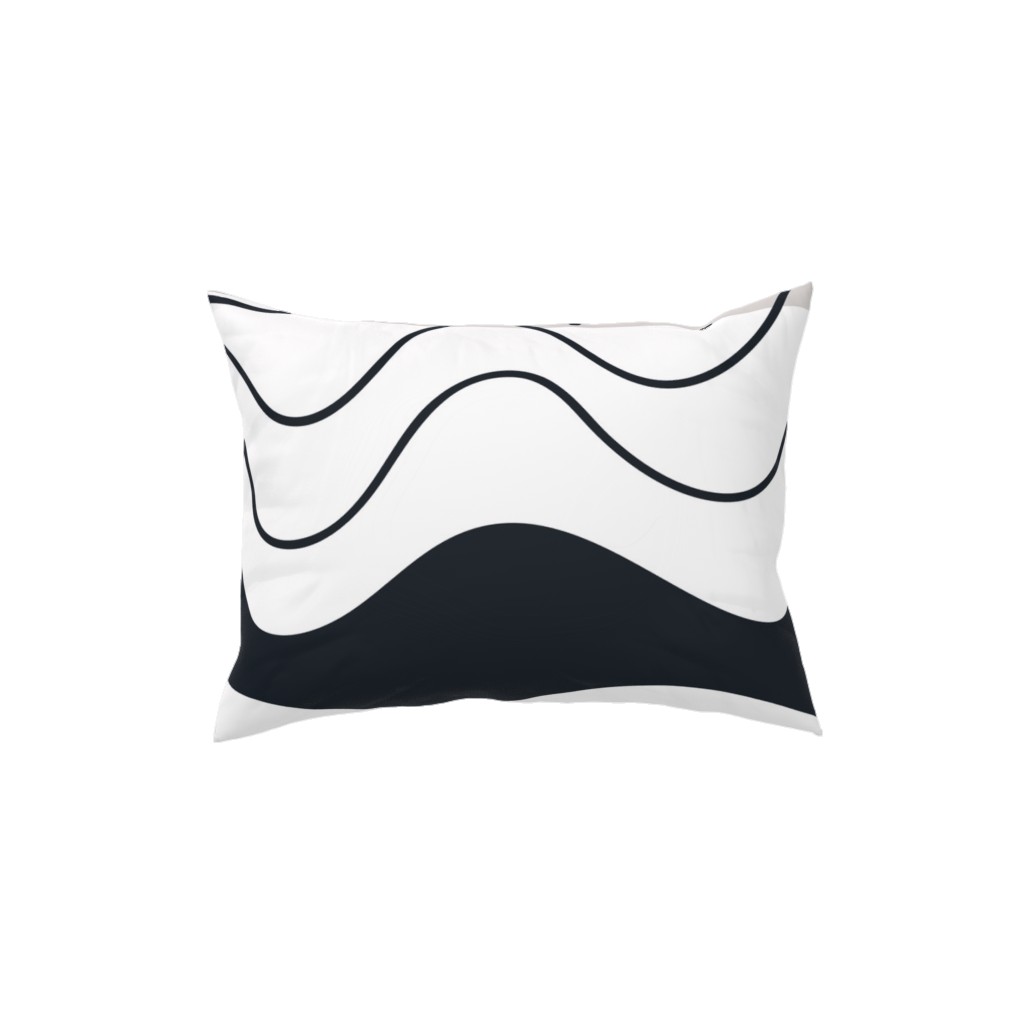 Desert Summer - Multi Pillow, Woven, Black, 12x16, Single Sided, Multicolor