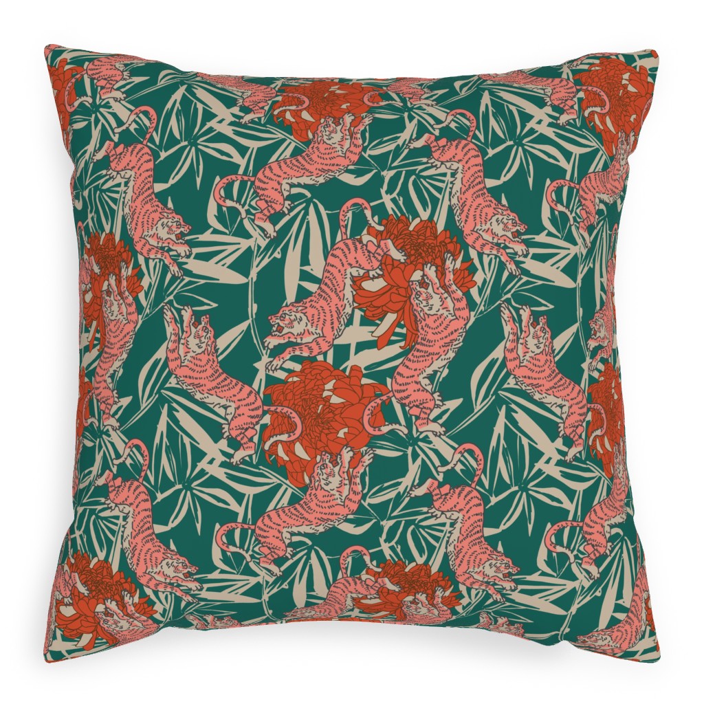 Tiger Printed Pillows