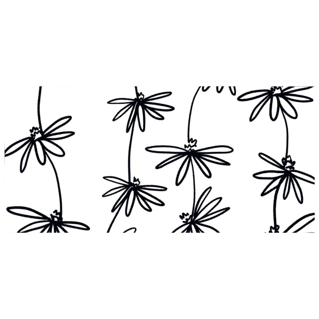 Daisy Chain Black and White Outdoor Pint Glass Shutterfly