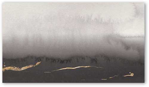 Weathered Wash Wedding Place Card, Gray, Placecard, Matte, Signature Smooth Cardstock, Gray