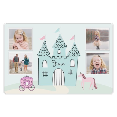 Princess Castle Placemat, Blue