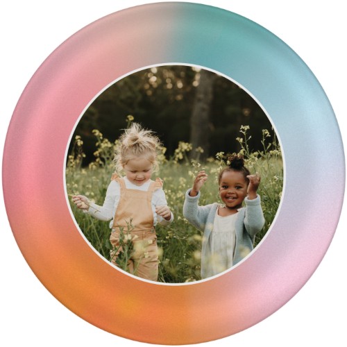 Ombre Dreams Plates, 10x10, Pink