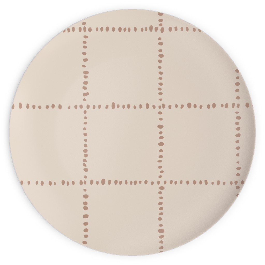 Soul Garden Plates, 10x10, Beige, Sand