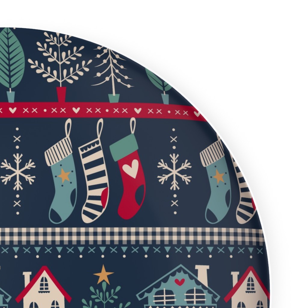 Vintage Nordic Christmas Plates | Shutterfly