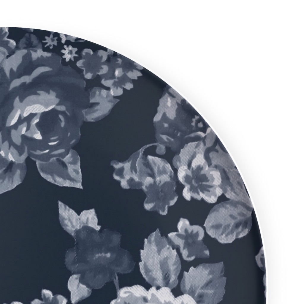 Navy Floral Plates | Shutterfly