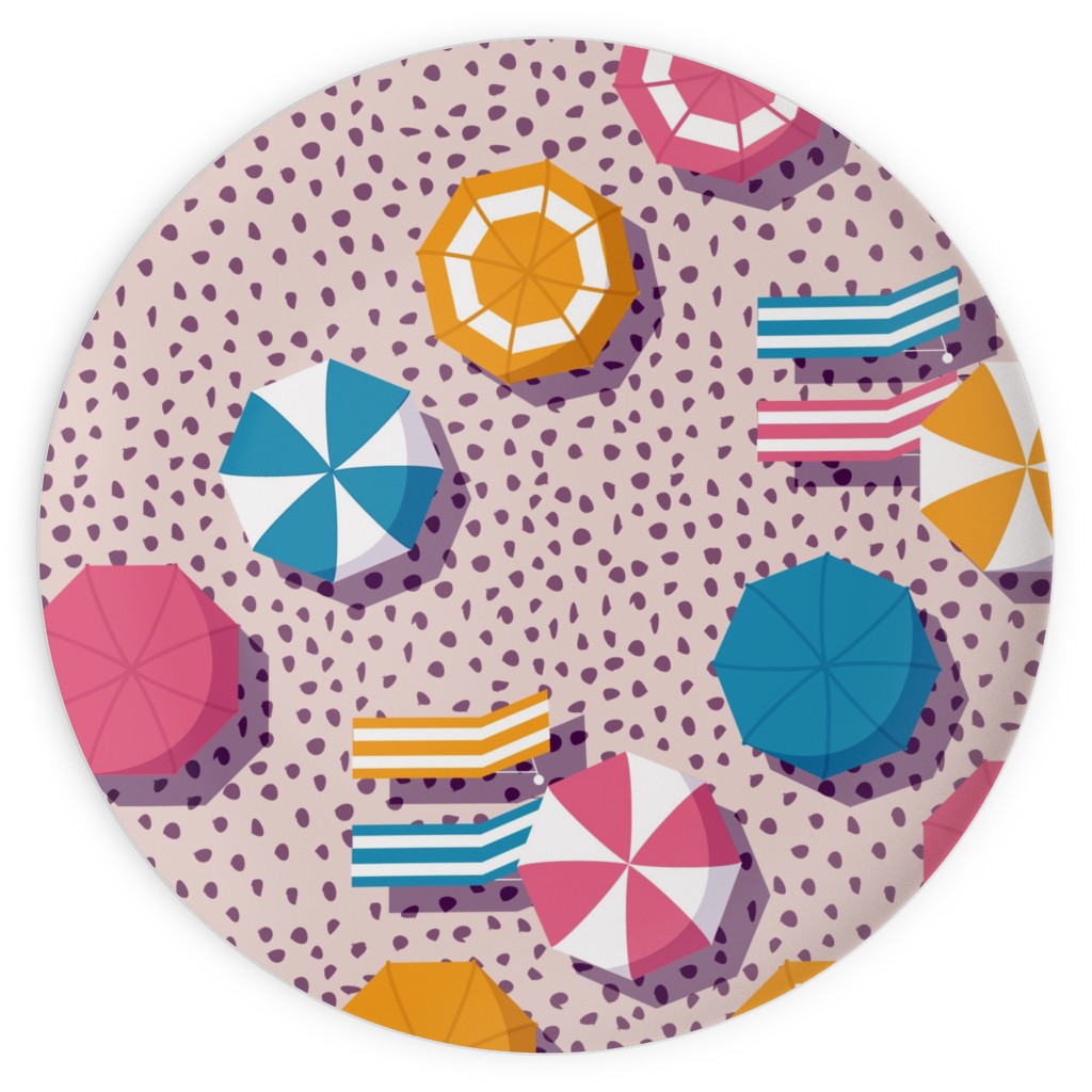 My Summer Vacay - Pink Plates, 10x10, Pink