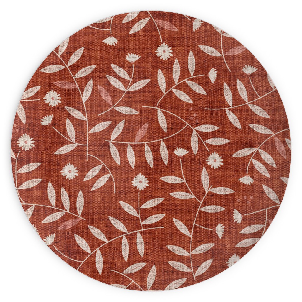Darcy Plates, 10x10, Red