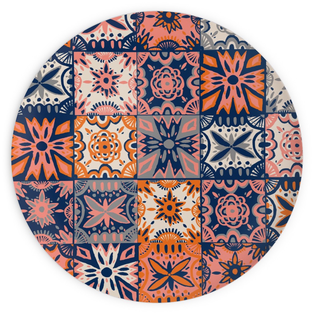 Maltesetiles - Multi Plates, 10x10, Multicolor