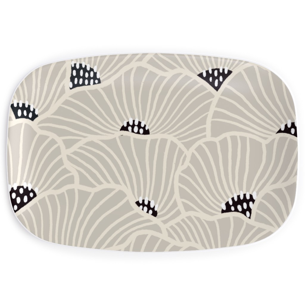 San Diego - Neutral Serving Platter, Beige