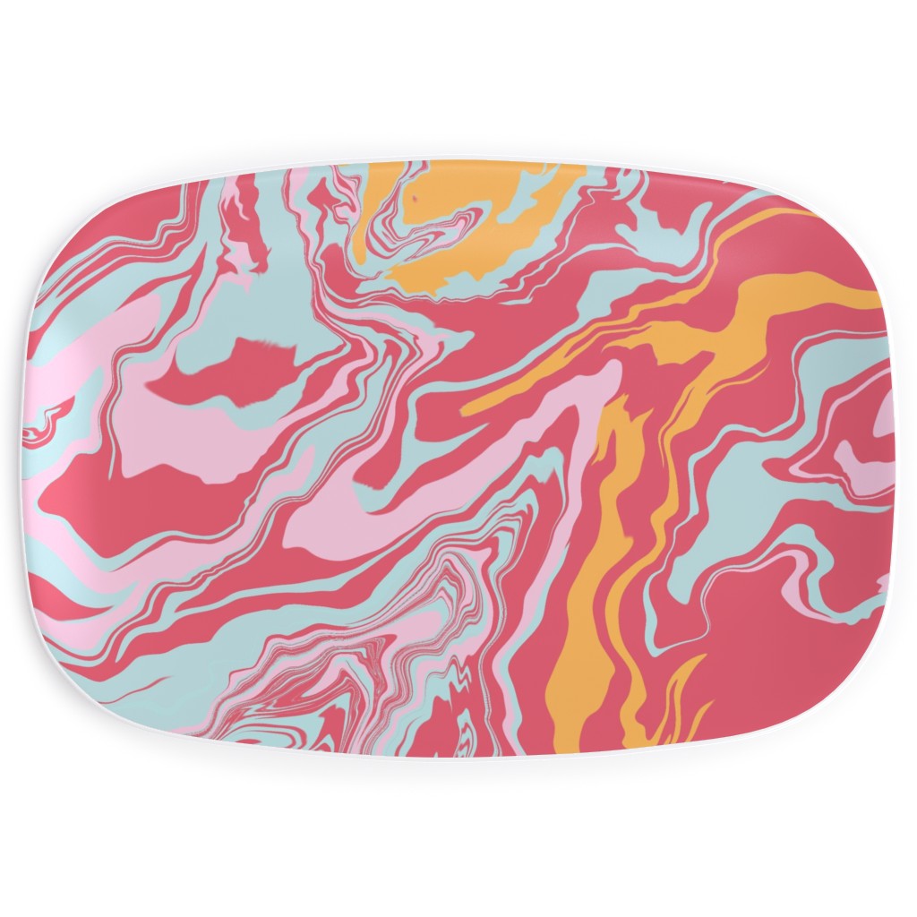 Marmor Serving Platter, Pink