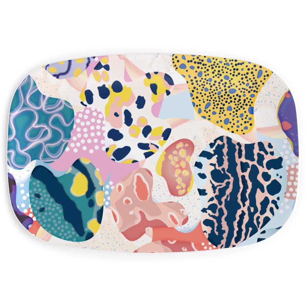 Sea Slug Animal Print - Multi Serving Platter, Multicolor