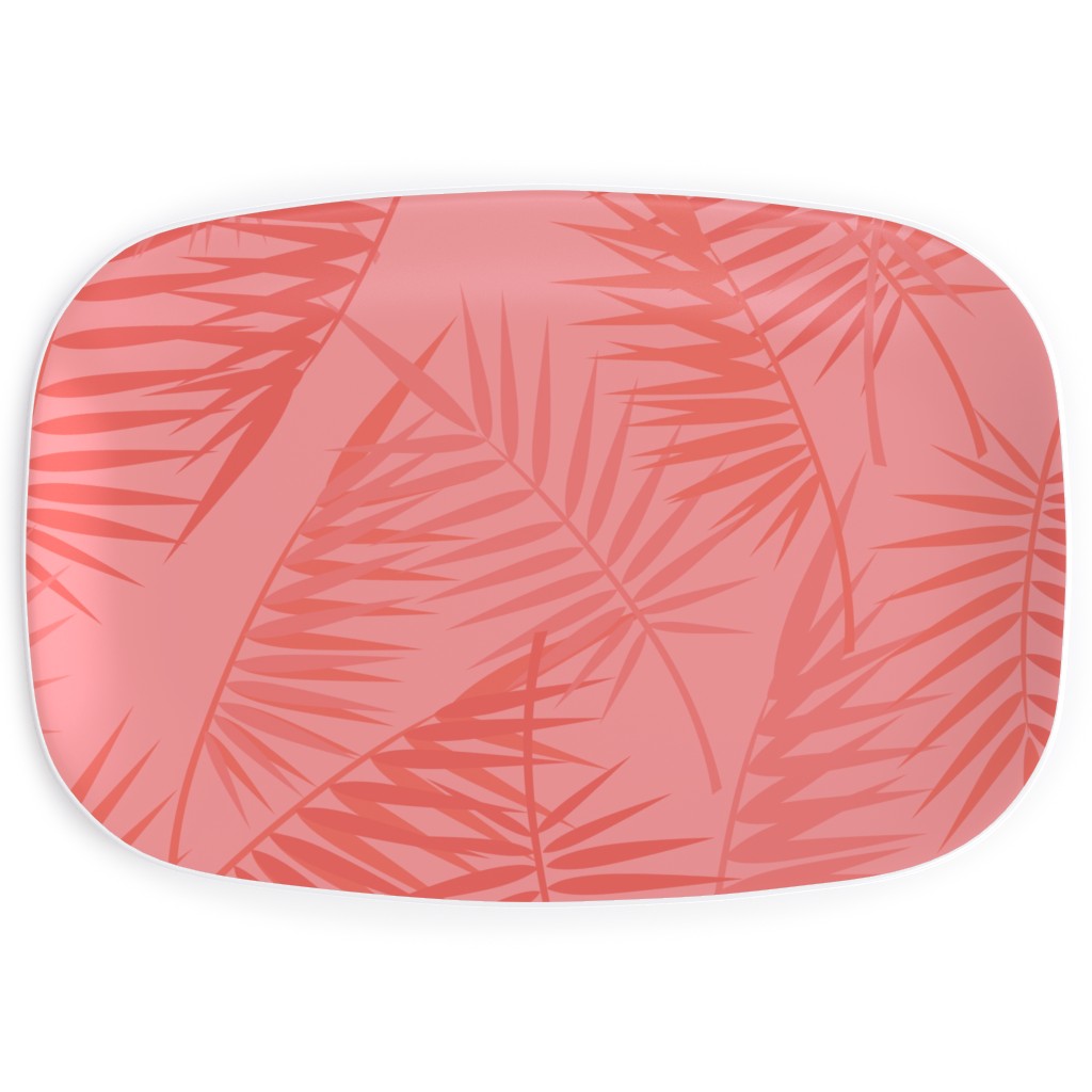Tropical - Coral Serving Platter, Pink