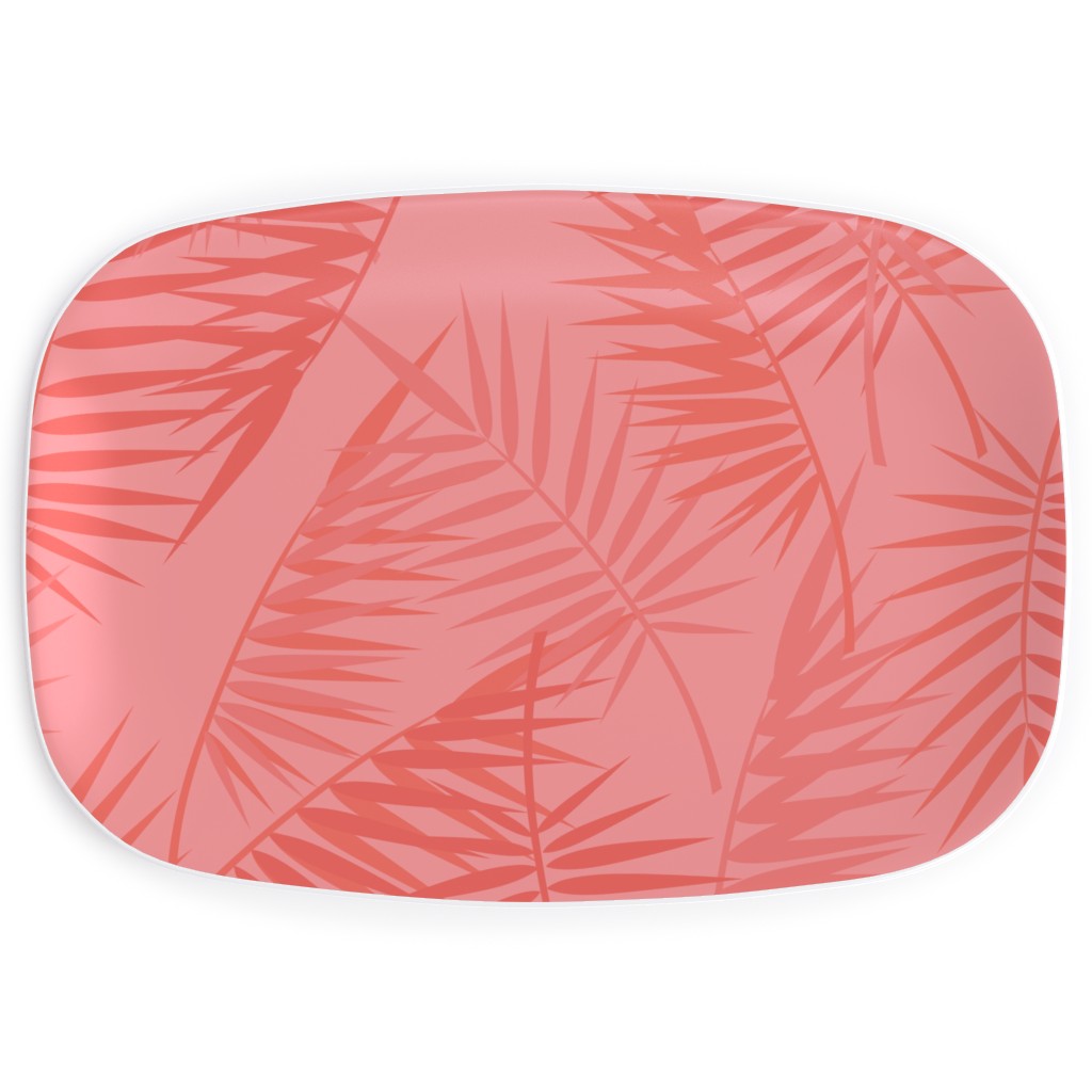 Tropical - Coral Serving Platter, Pink, Bright Pink