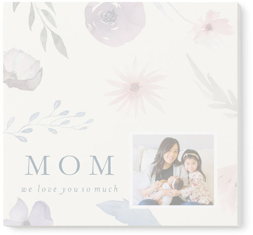 Floral Mom Love Post-it Notes, 3x3, Beige