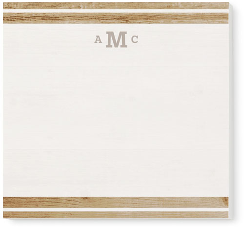 monogram post it notes