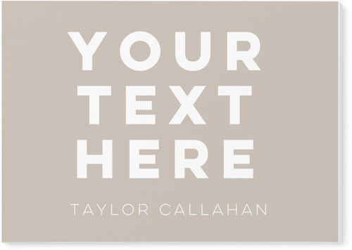 Your Text Here Post-it Notes, 3x4, Multicolor, multi