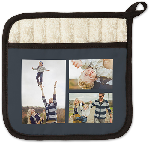 Gallery of Three Pot Holder, Multicolor, multi