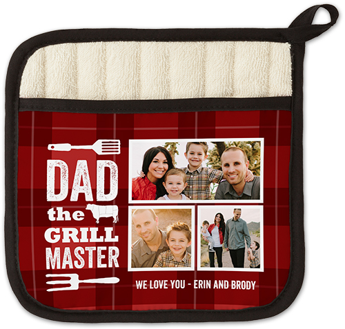 Grill Master Pot Holder, Red