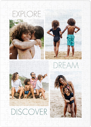 Explore Gallery Of Four Puzzle, Puzzle Board, 252 pieces, Rectangle, Puzzle, Multicolor, multi