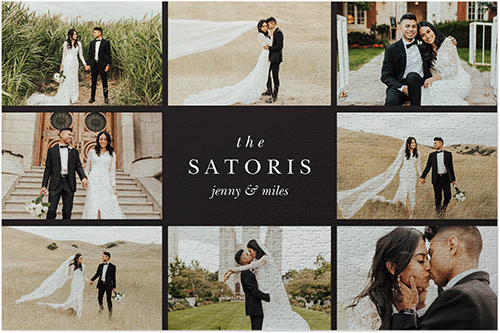 Gallery of Eight Text Puzzle, Puzzle Board, 1014 pieces, Rectangle, Puzzle, Multicolor, multi