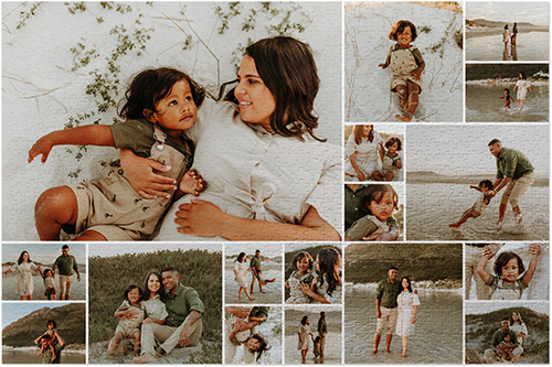 Gallery of Seventeen Puzzle, Puzzle Board, 1014 pieces, Rectangle, Puzzle, Multicolor, multi