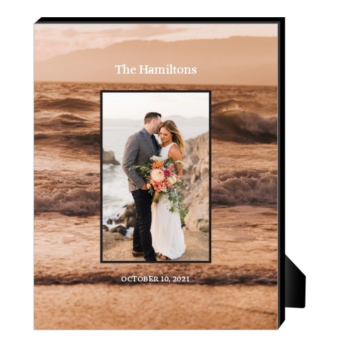 Photo Gallery Landscape Personalized Frame, - No photo insert, 8x10, Multicolor